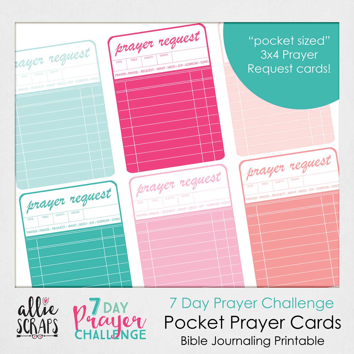 Free Printable Pocket Prayer