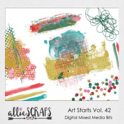 Art Starts Vol 42 | Printable Mixed Media