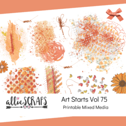 Art Starts Vol 75 | Printable Mixed Media