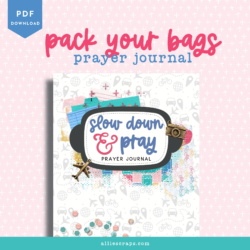 Pack Your Bags | Printable Prayer Journal & Planner