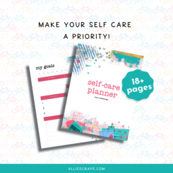 Mini Self Care Planner | Pack Your Bags